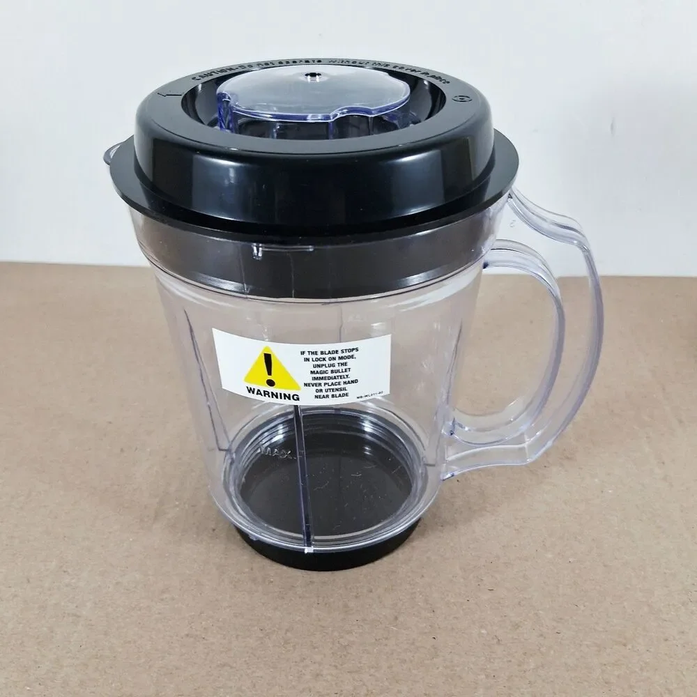 MAGIC BULLET 16pc Mixed Parts Lot! Cups, Lids, Blender Jar, Strainers + More!